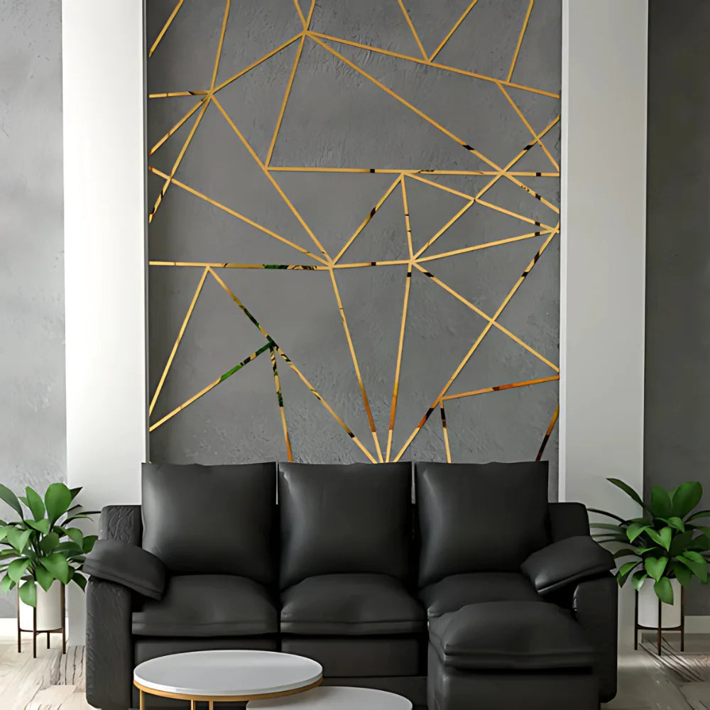 Acrylic Mirror Strips - Premium Wall Decor